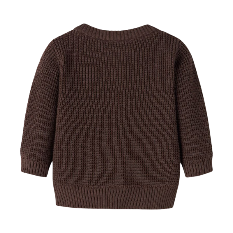 Baby Strickjacke name it braun