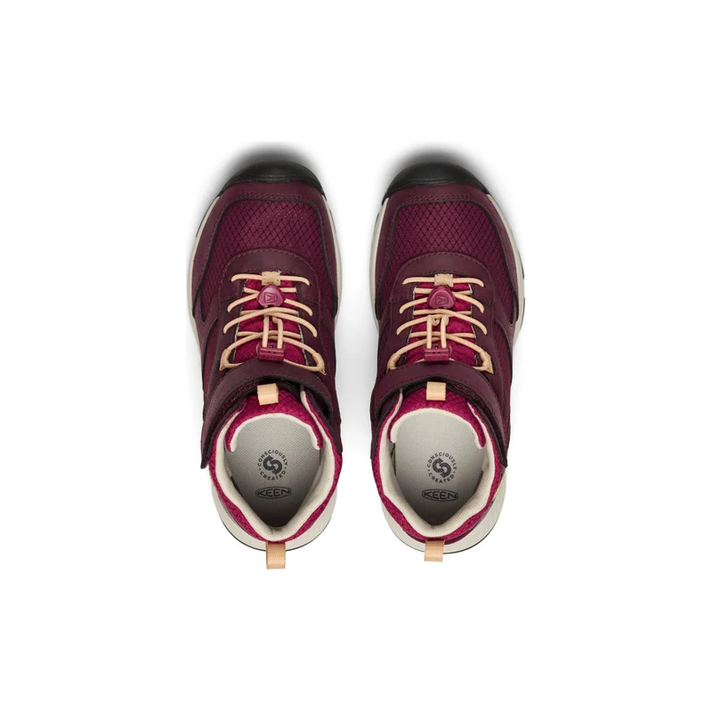 Halbschuh Keen bordeaux