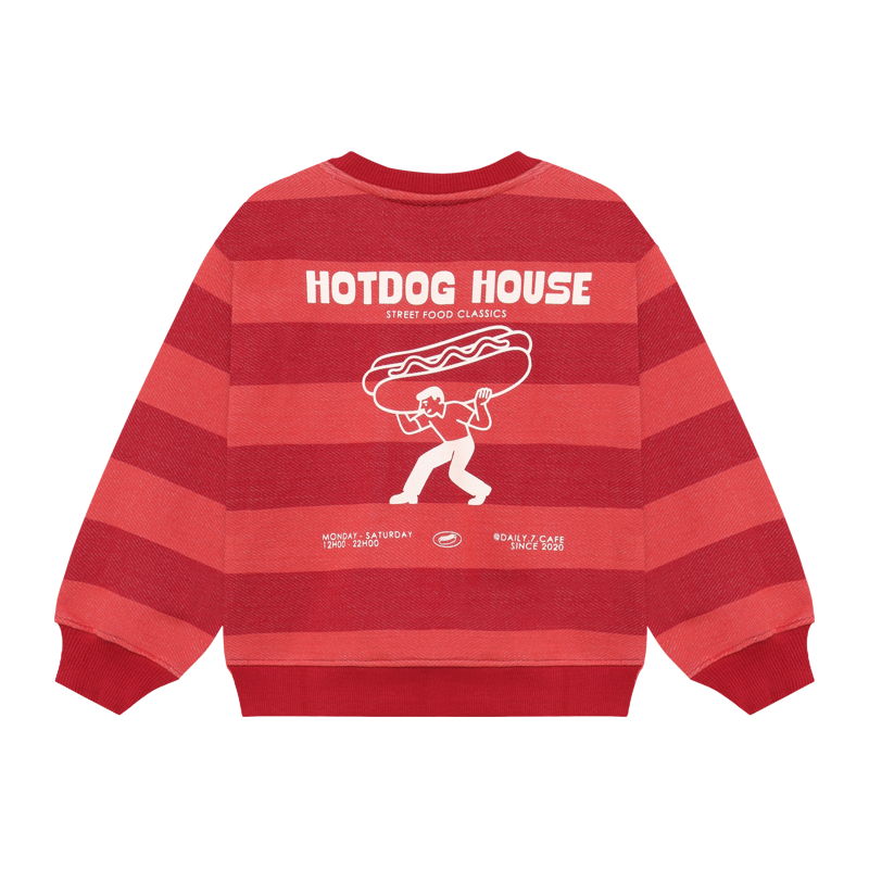 Sweatshirt Daily Seven rot