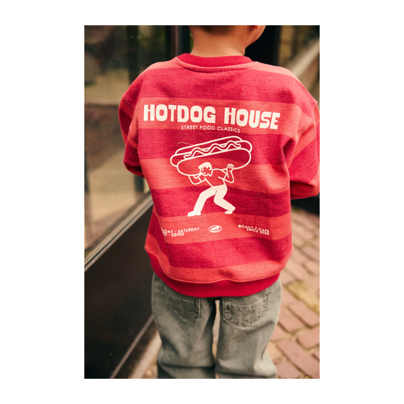 Sweatshirt Daily Seven rot