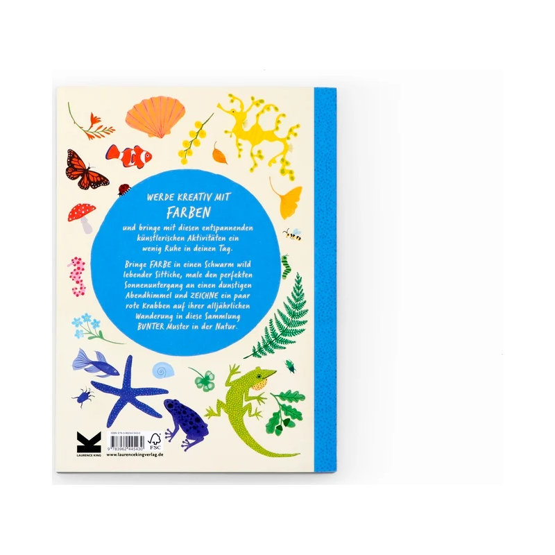 Ausmalbuch Laurence King Verlag bunt
