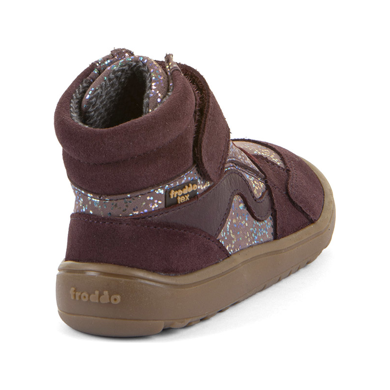 Barfuß-Halbschuh Froddo weinrot