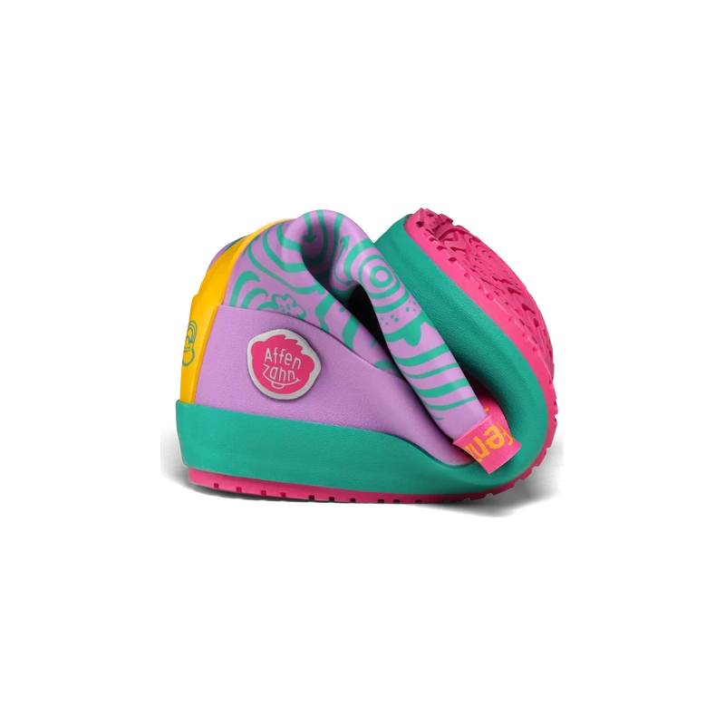 Gummistiefel Affenzahn lila