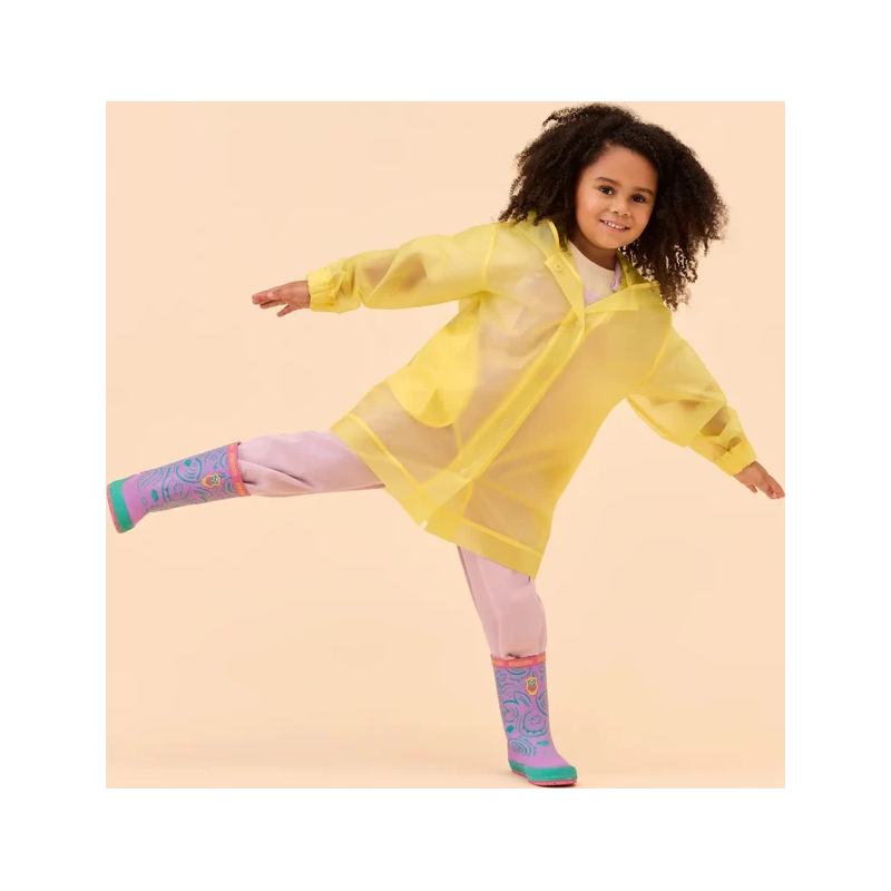 Gummistiefel Affenzahn lila