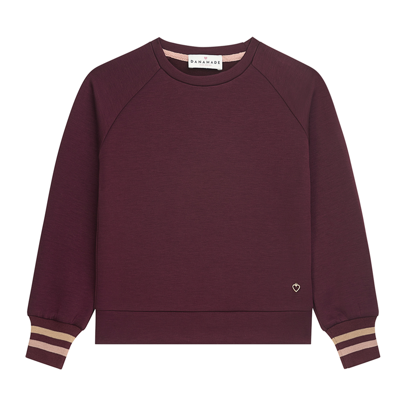 Sweatshirt Danamade bordeaux
