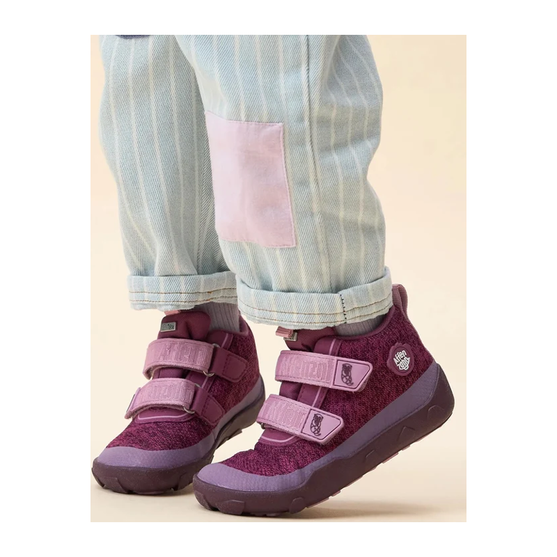 Barfuß-Halbschuh Affenzahn lila