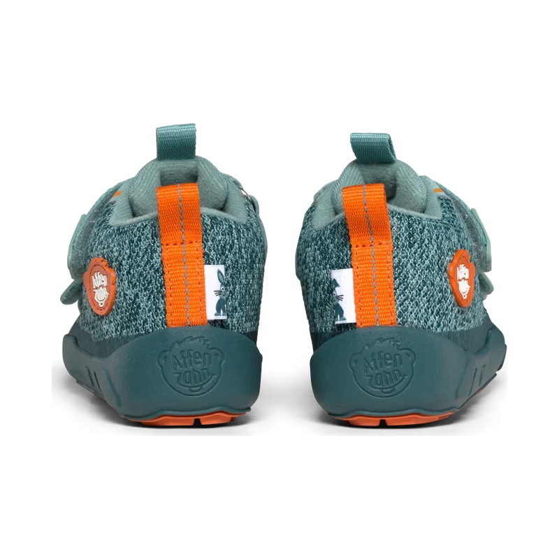 Barfuß-Halbschuh Affenzahn petrol