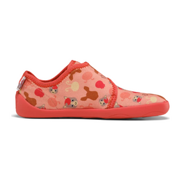 Hausschuh Affenzahn coral