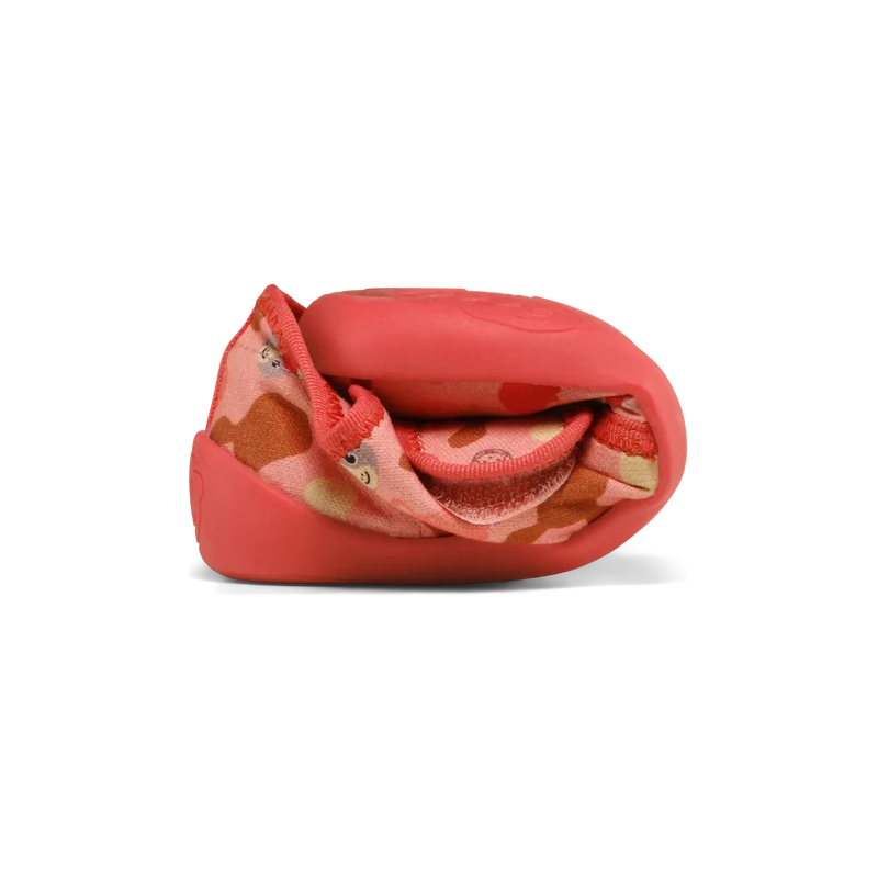 Hausschuh Affenzahn coral