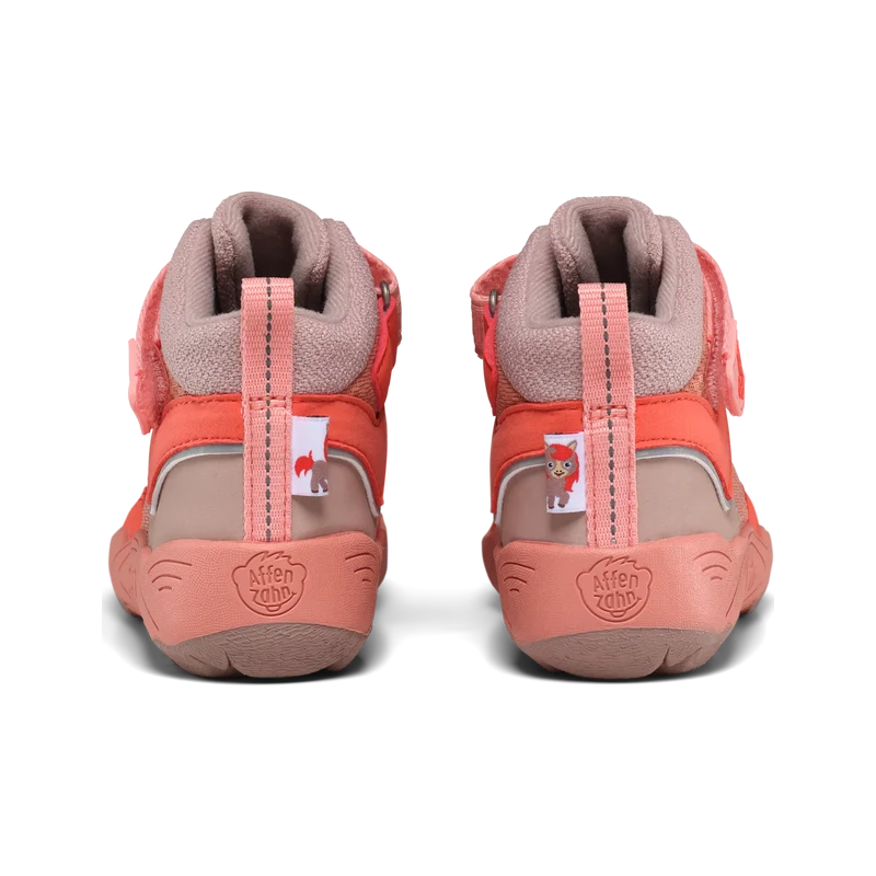 Barfuß-Halbschuh Affenzahn coral