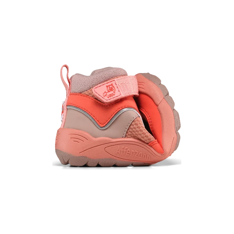 Barfuß-Halbschuh Affenzahn coral