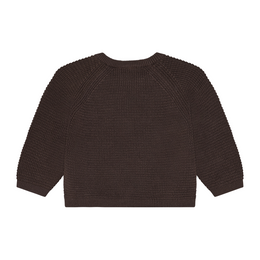 Baby Strickjacke Minymo braun