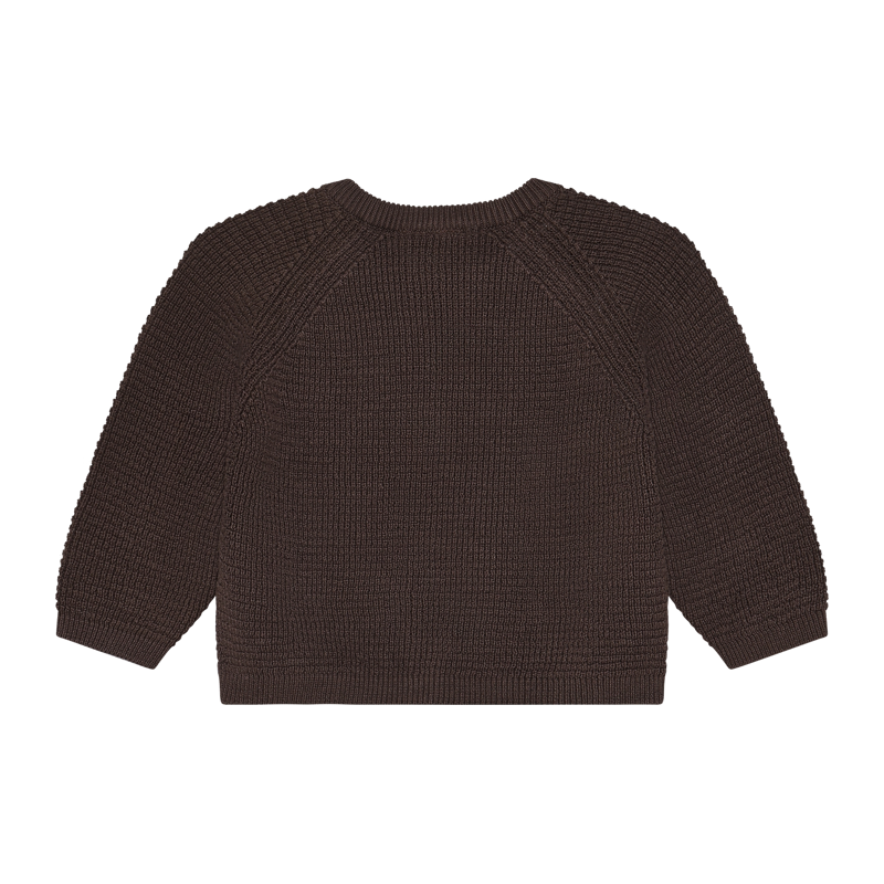 Baby Strickjacke Minymo braun