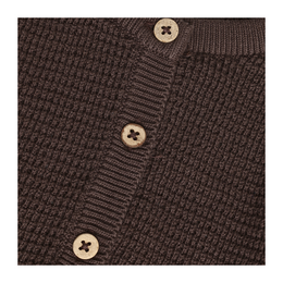 Baby Strickjacke Minymo braun