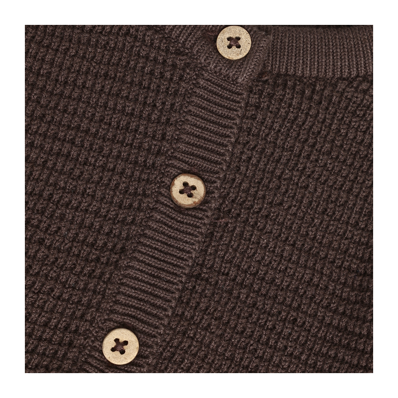 Baby Strickjacke Minymo braun