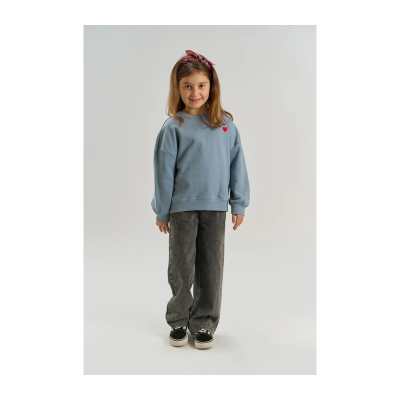 Sweatshirt The New hellblau