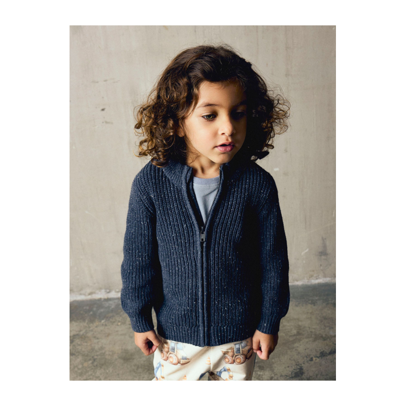 Strickjacke name it dunkelblau