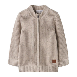 Strickjacke name it beige