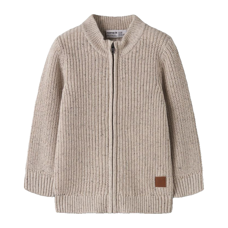 Strickjacke name it beige