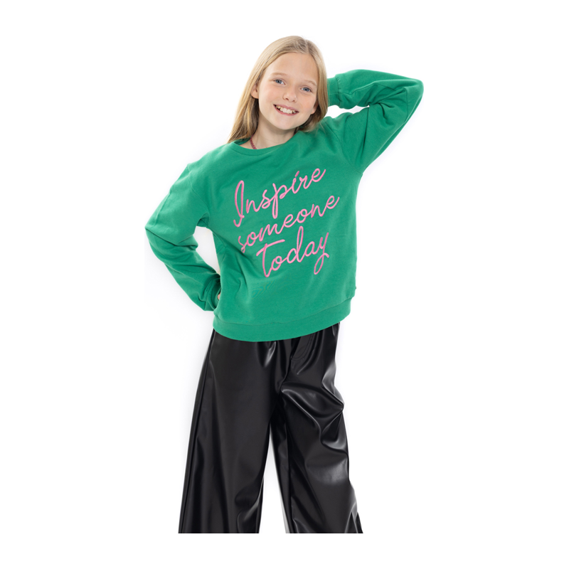 Sweatshirt no way monday grün