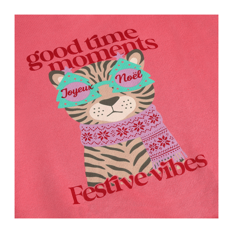 Sweatshirt Daily Seven rosa