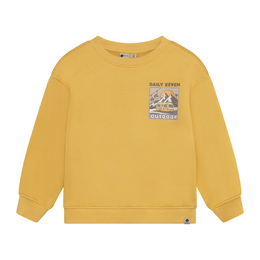 Sweatshirt Daily Seven gelb