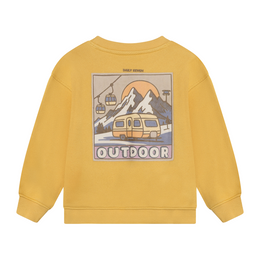 Sweatshirt Daily Seven gelb
