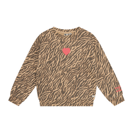 Sweatshirt Daily Seven gemustert