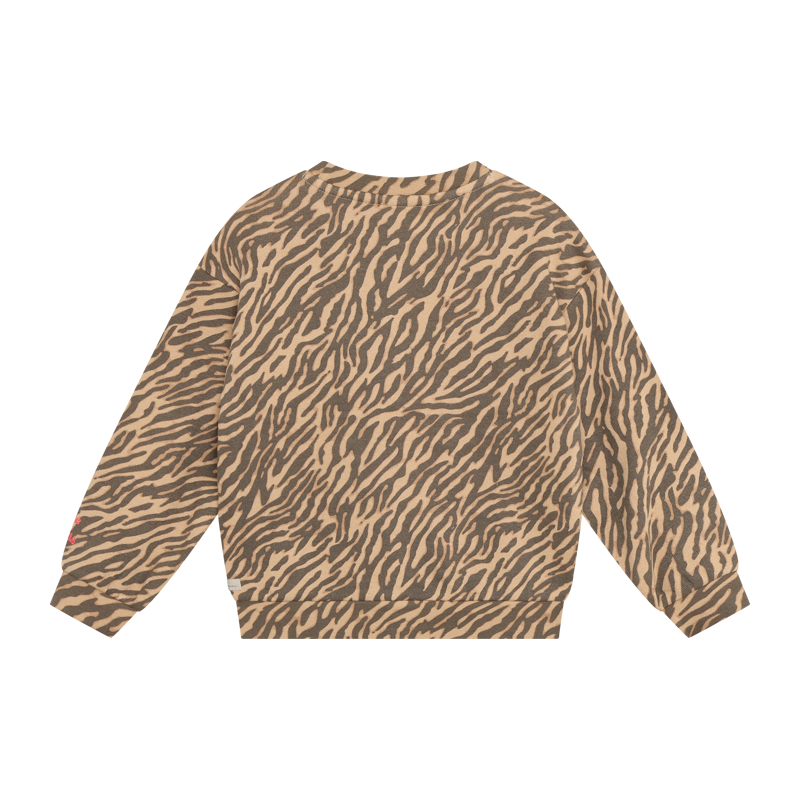 Sweatshirt Daily Seven gemustert