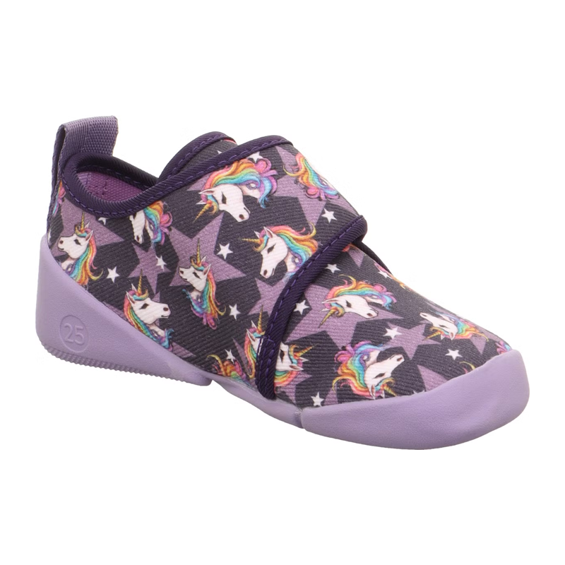 Barfuß-Hausschuh Superfit lila