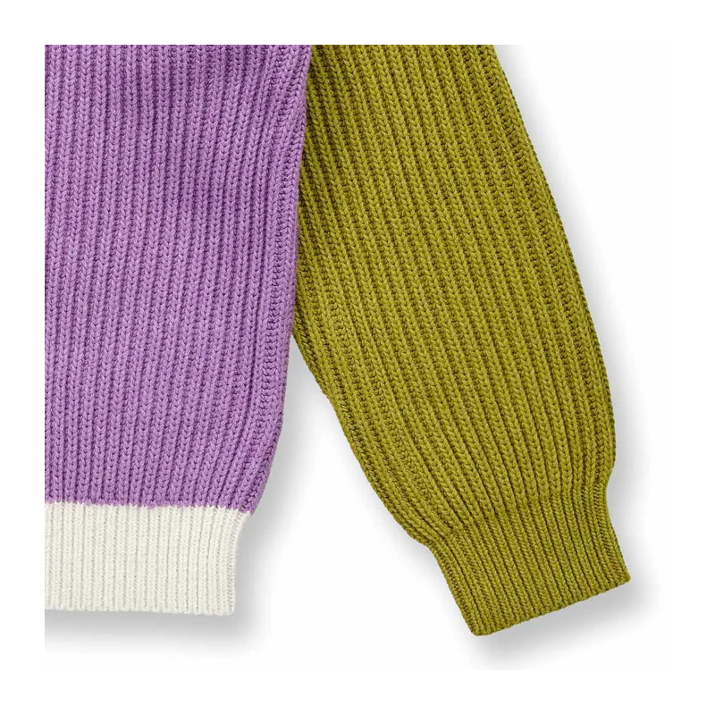 Strickjacke Sense Organics lila