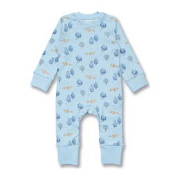 Strampler Sense Organics hellblau