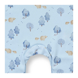 Strampler Sense Organics hellblau