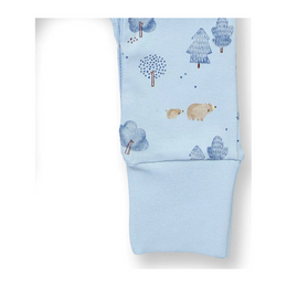 Strampler Sense Organics hellblau