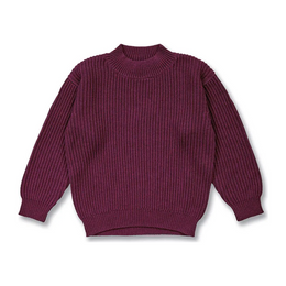 Pullover Sense Organics bordeaux