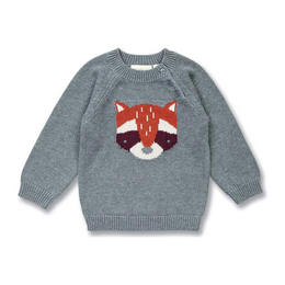Baby Pullover Sense Organics grau