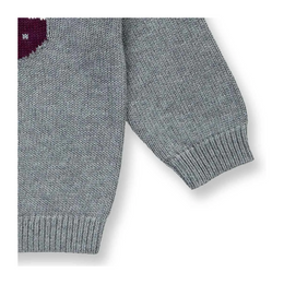 Baby Pullover Sense Organics grau