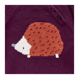Baby Pullover Sense Organics bordeaux