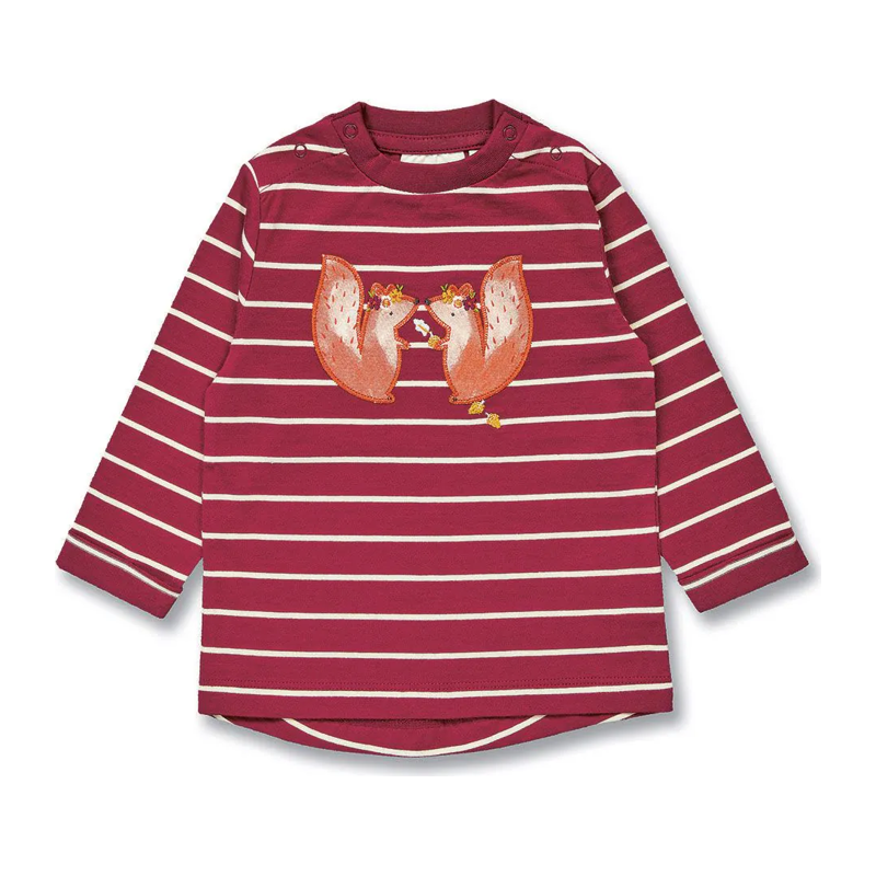 Baby Shirt Sense Organics rot
