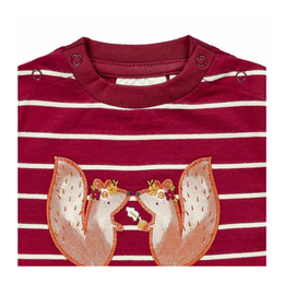 Baby Shirt Sense Organics rot