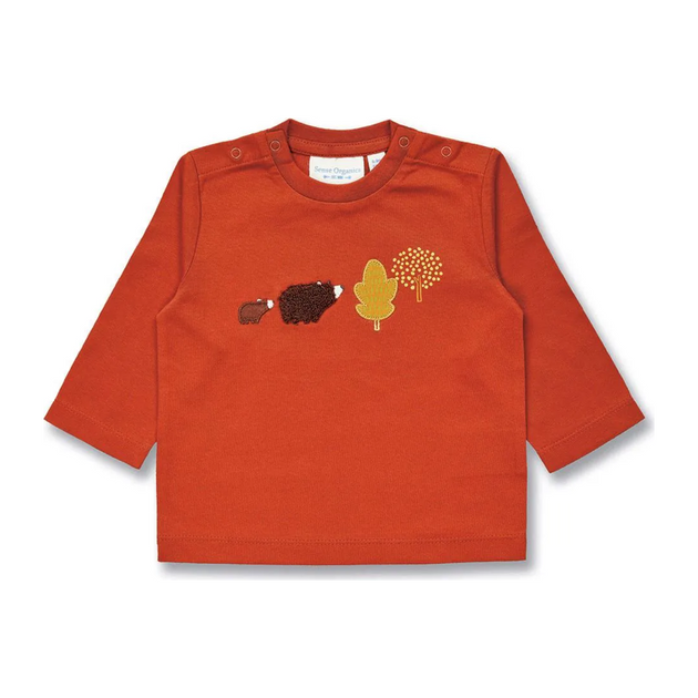 Baby Shirt Sense Organics rot