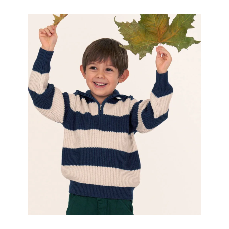 Pullover Sense Organics gestreift