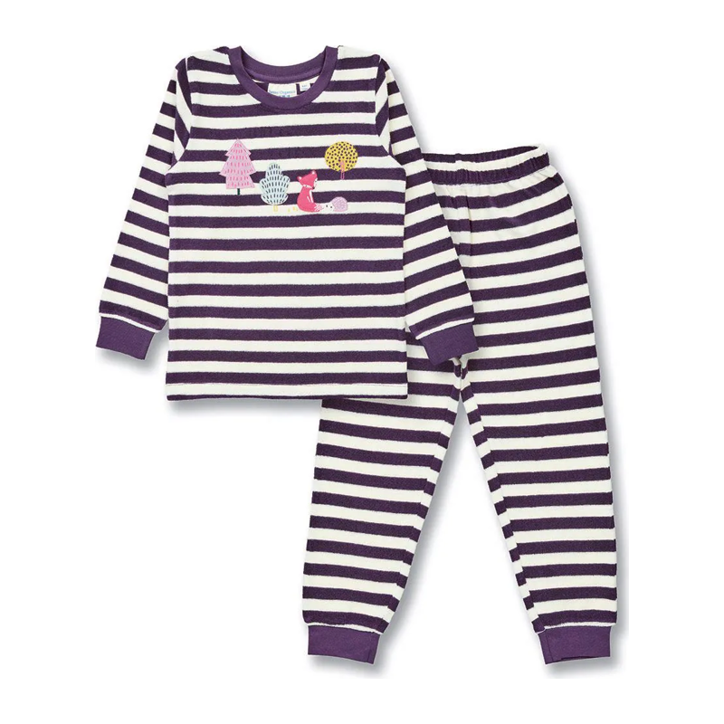 Schlafanzug Sense Organics gestreift