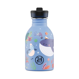 Trinkflasche 24 Bottles blau