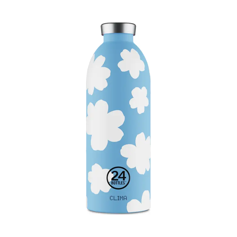 Trinkflasche 24 Bottles blau