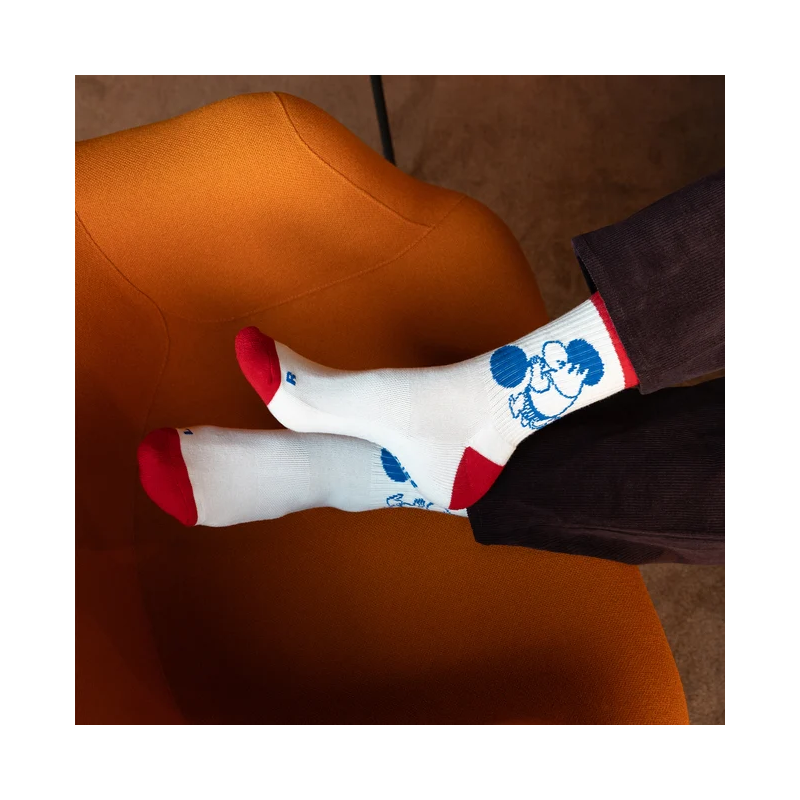 Socken NordicBuddies rot