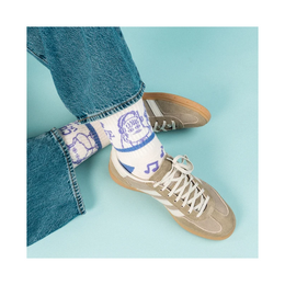 Socken NordicBuddies lila