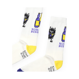 Socken NordicBuddies weiß