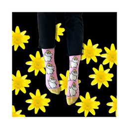 Socken NordicBuddies rosa