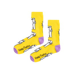 Socken NordicBuddies gelb